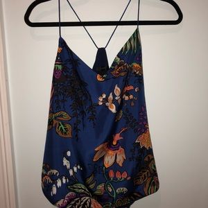 J. Crew Carrie Cami in Tropical Floral print